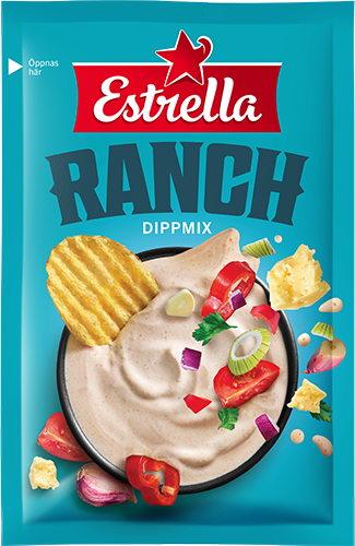 Schwedischer Dipmix Ranch – Estrella | 18×24g Karton