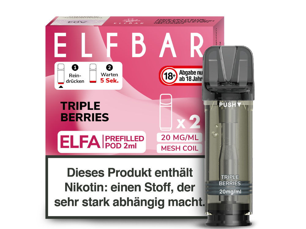 Elfbar Elfa Pod Triple Berries 20mg