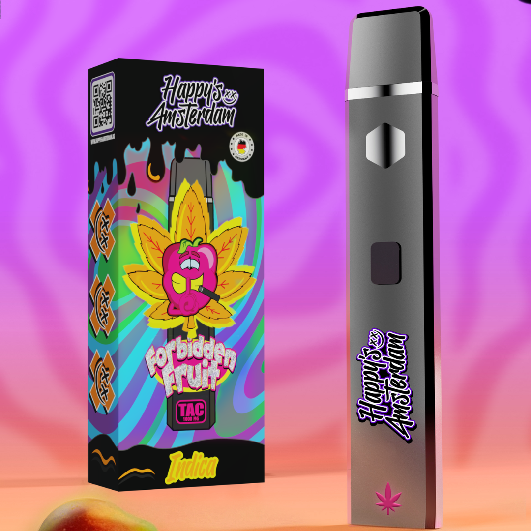 Happy's Amsterdam TAC Vape 10er Pack - Forbidden Fruit