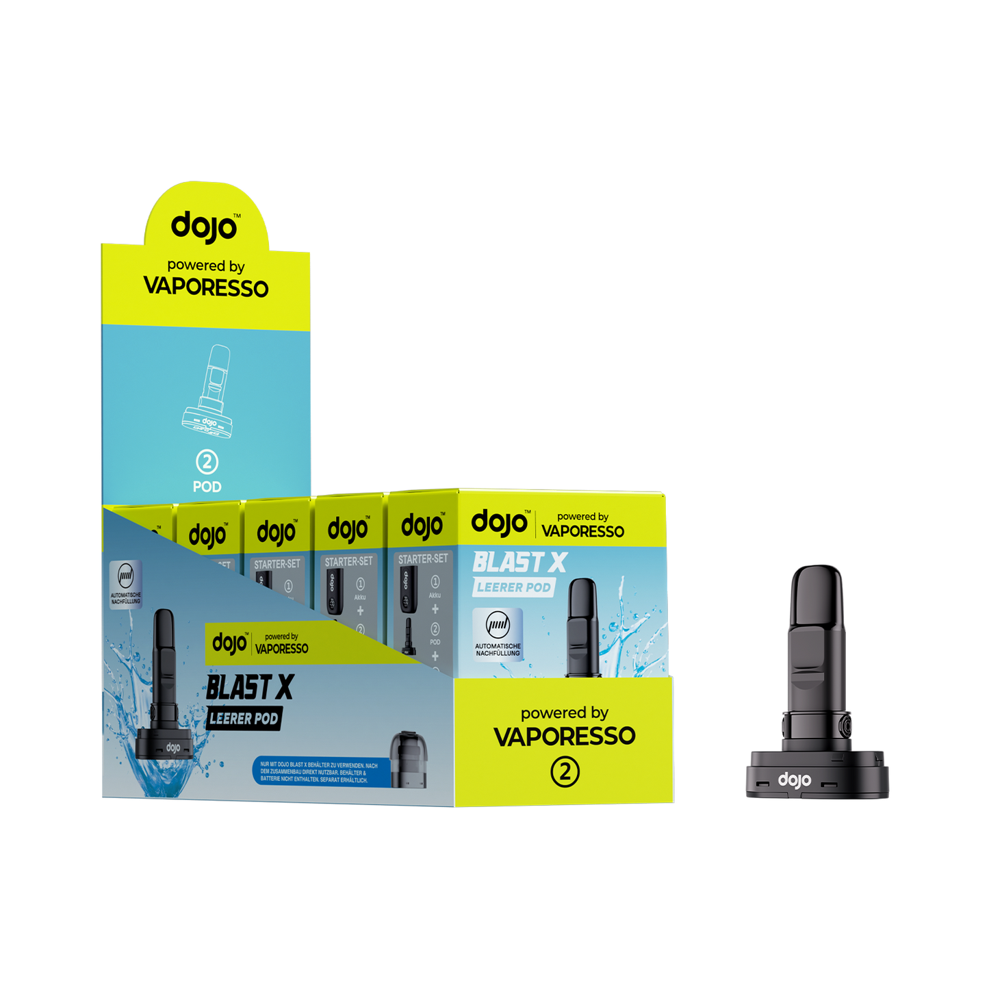 dojo™ BLAST X Pod Coil 5er Pack