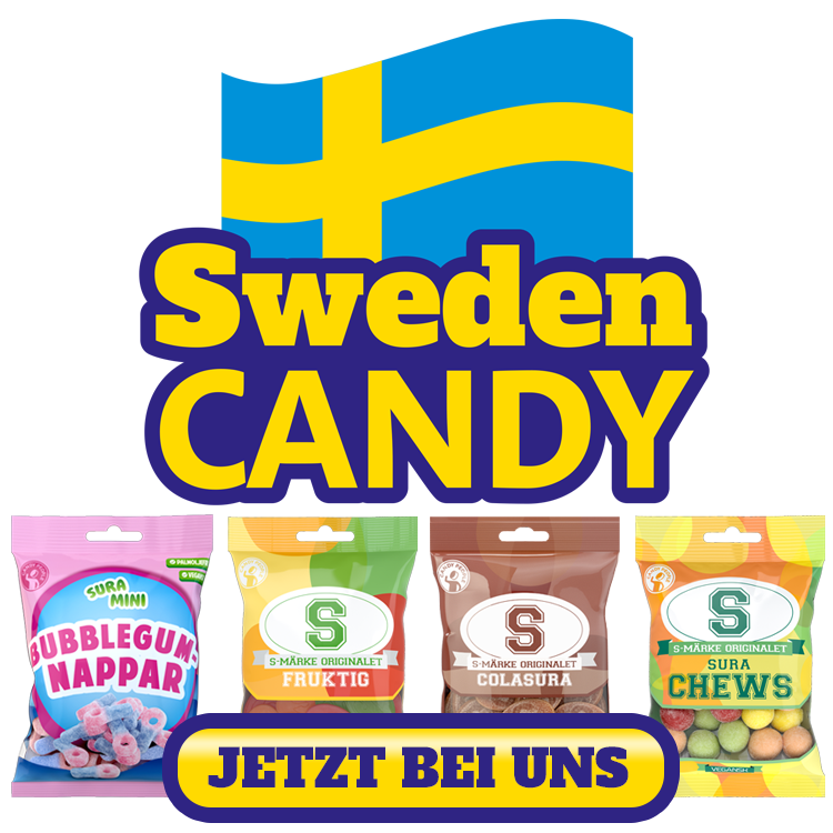 Schwedische Süßigkeiten und Snacks