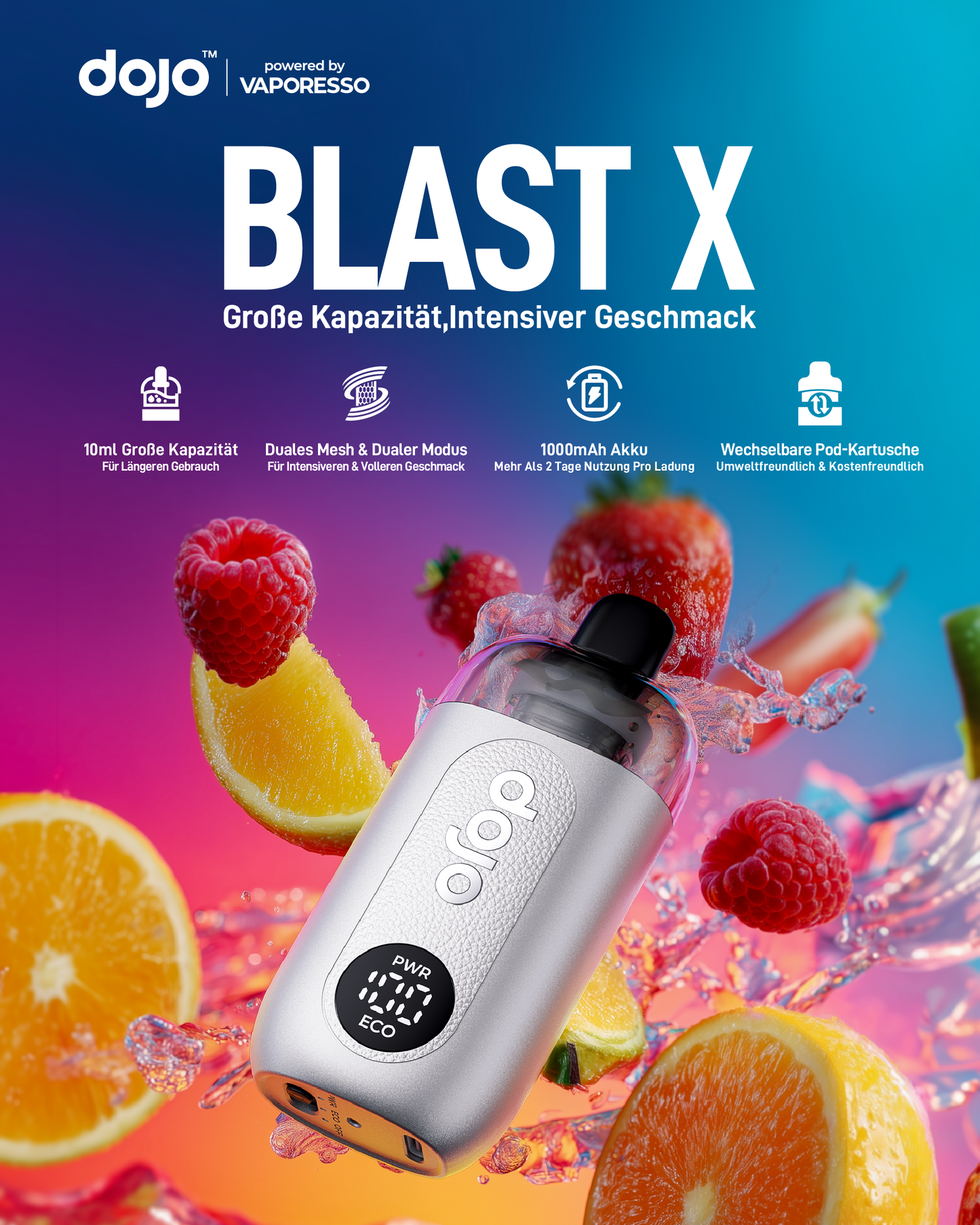 Blast X Batterie 5er Pack