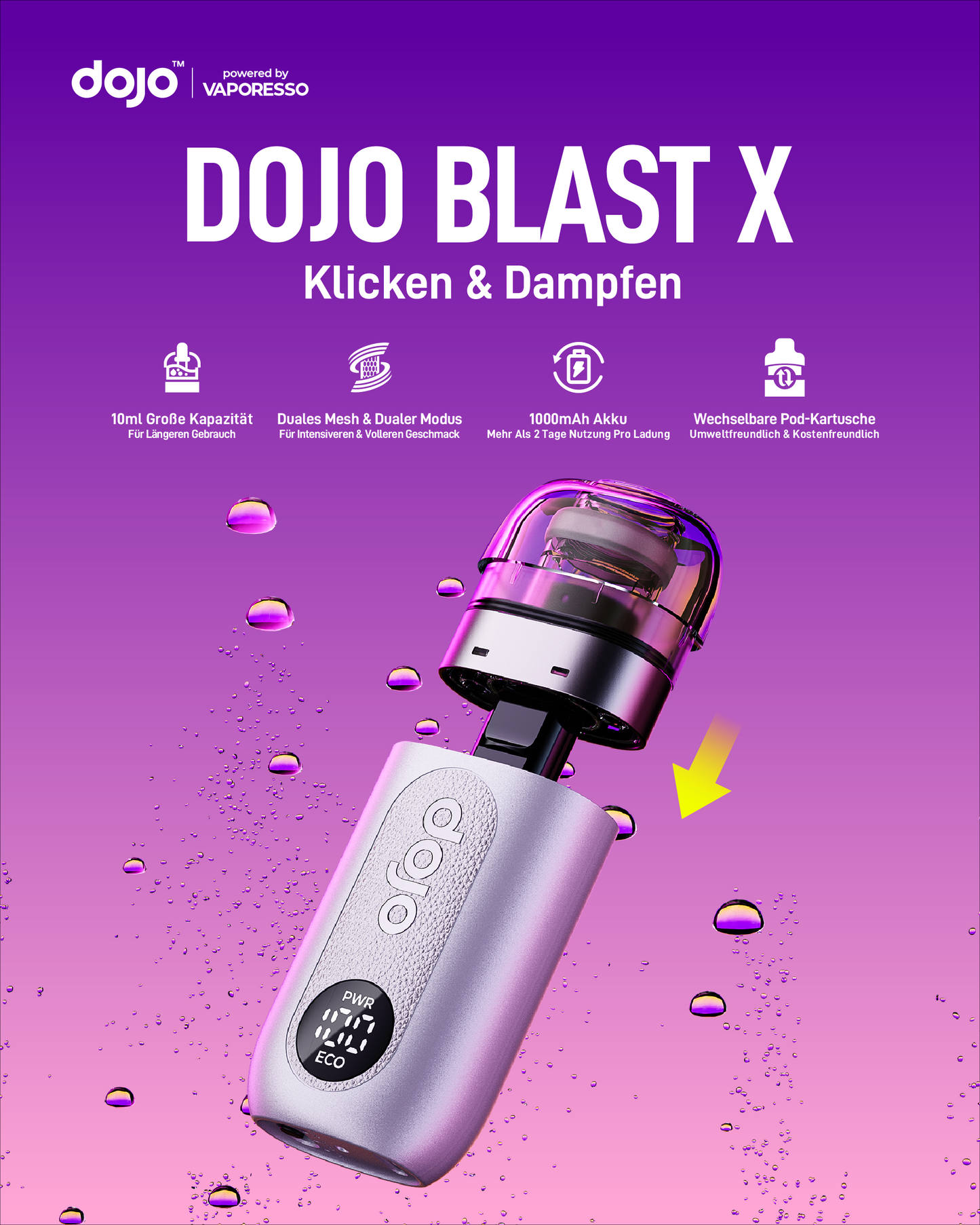 Blast X Batterie 5er Pack