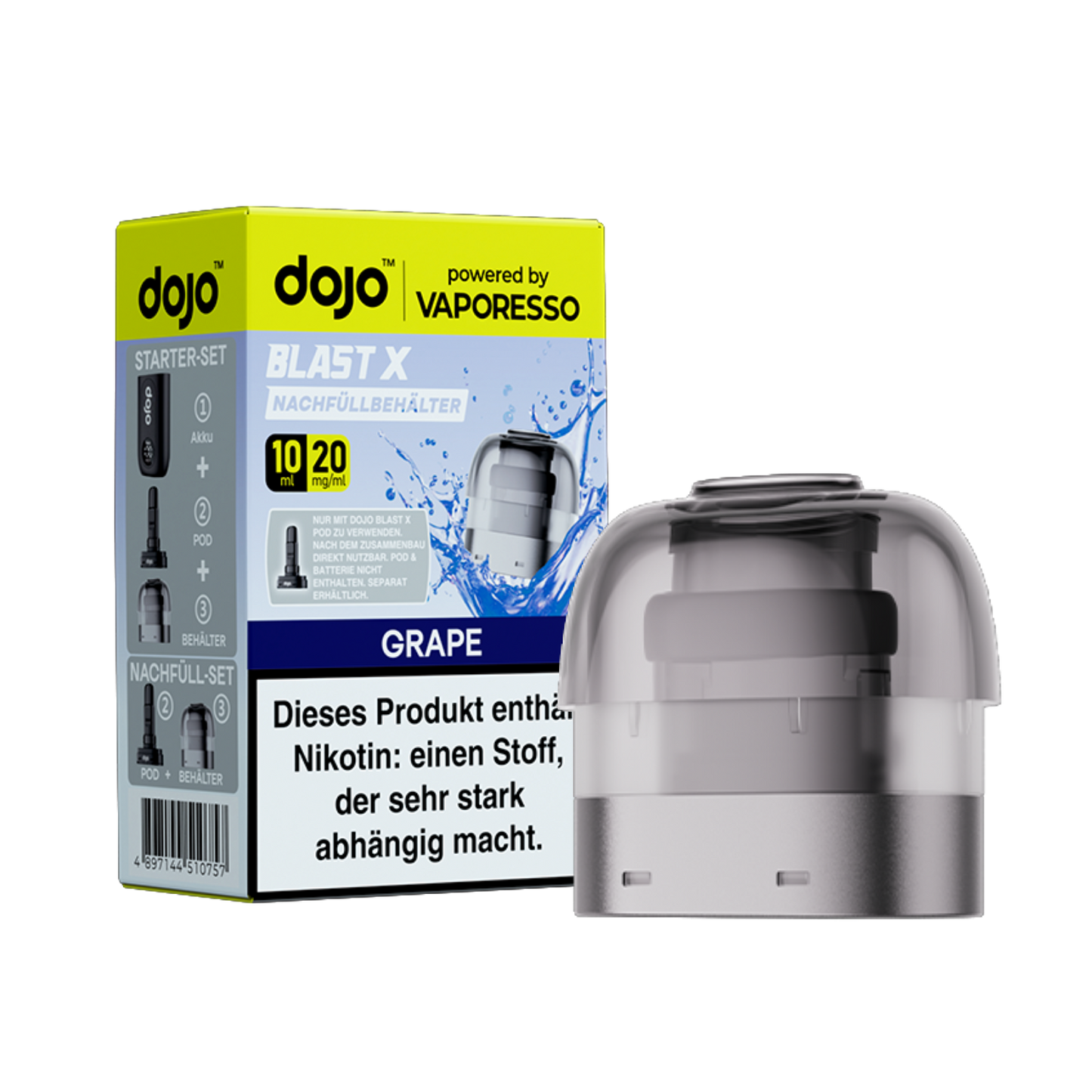 dojo™ BLAST X Liquid Nachfüllbehälter 5er Pack