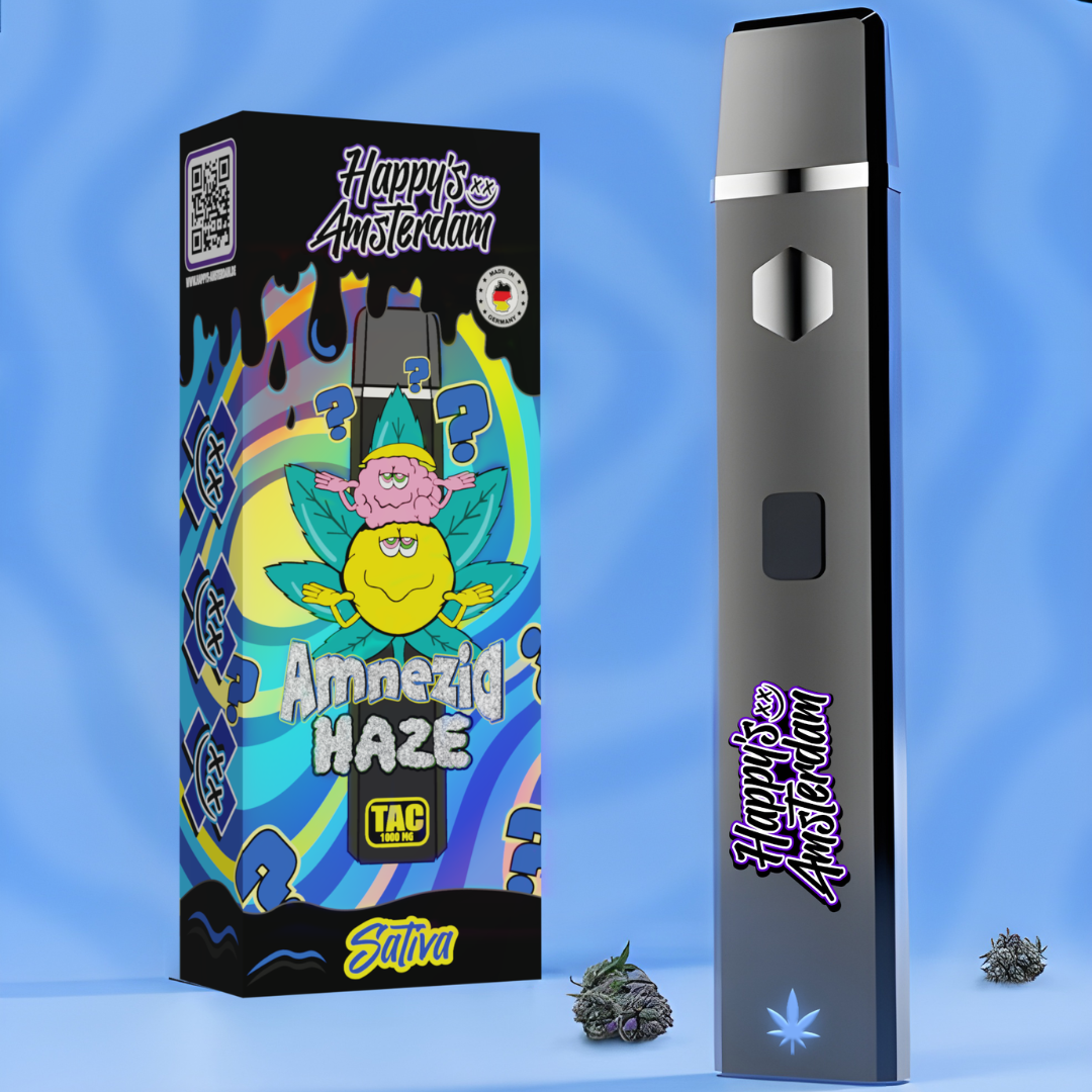 Happy's Amsterdam TAC Vape 10er Pack - Amnezia Haze
