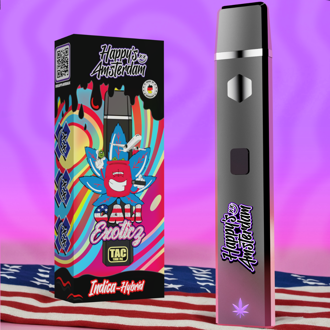 Happy's Amsterdam TAC Vape 10er Pack - Cali Exoticz