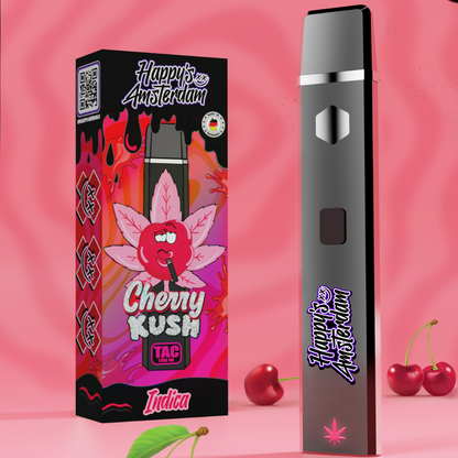 Happy's Amsterdam TAC Vape 10er Pack - Cherry Kush