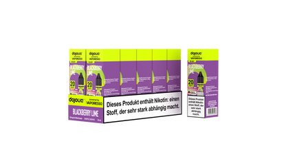 Dojoliq Blackberry Lime 20mg 10er Pack