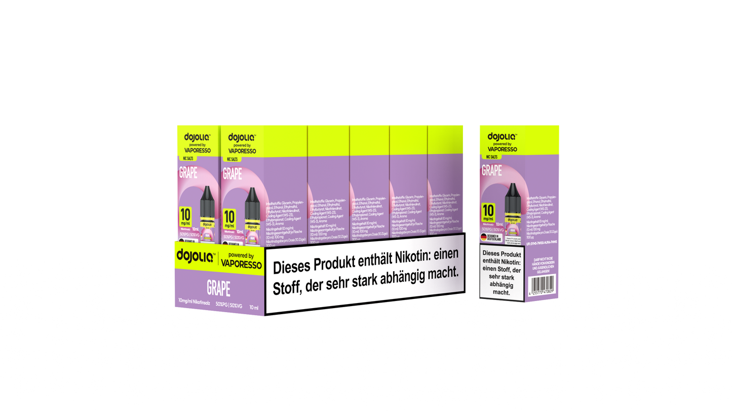 Dojoliq Grape 10mg 10er Pack