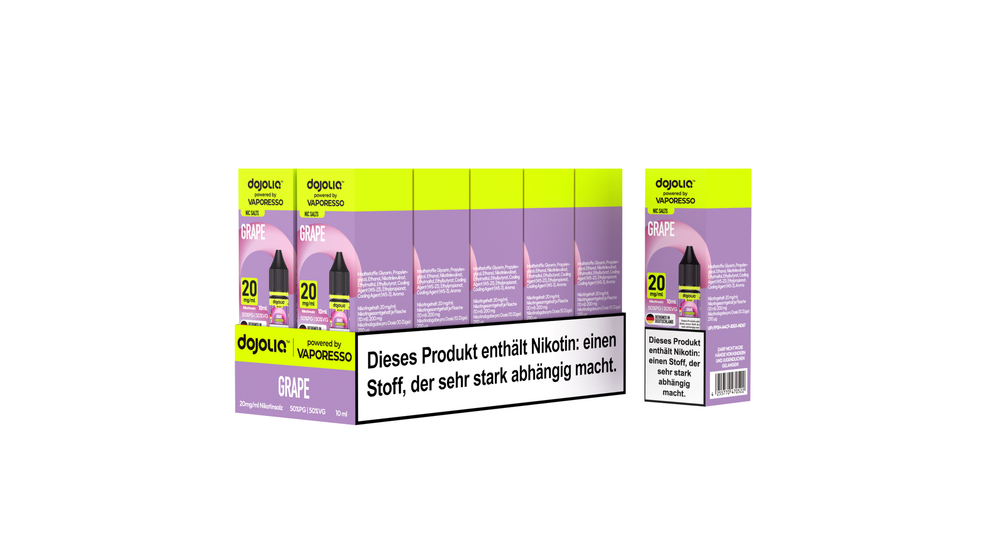 Dojoliq Grape 20mg 10er Pack