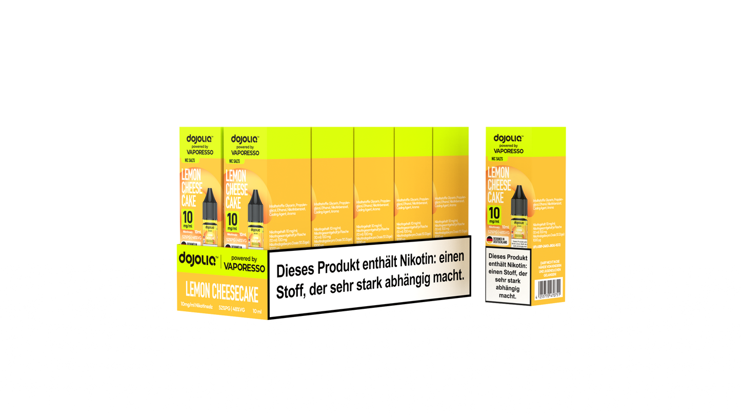 Dojoliq Lemon Cheesecake 10mg 10er Pack