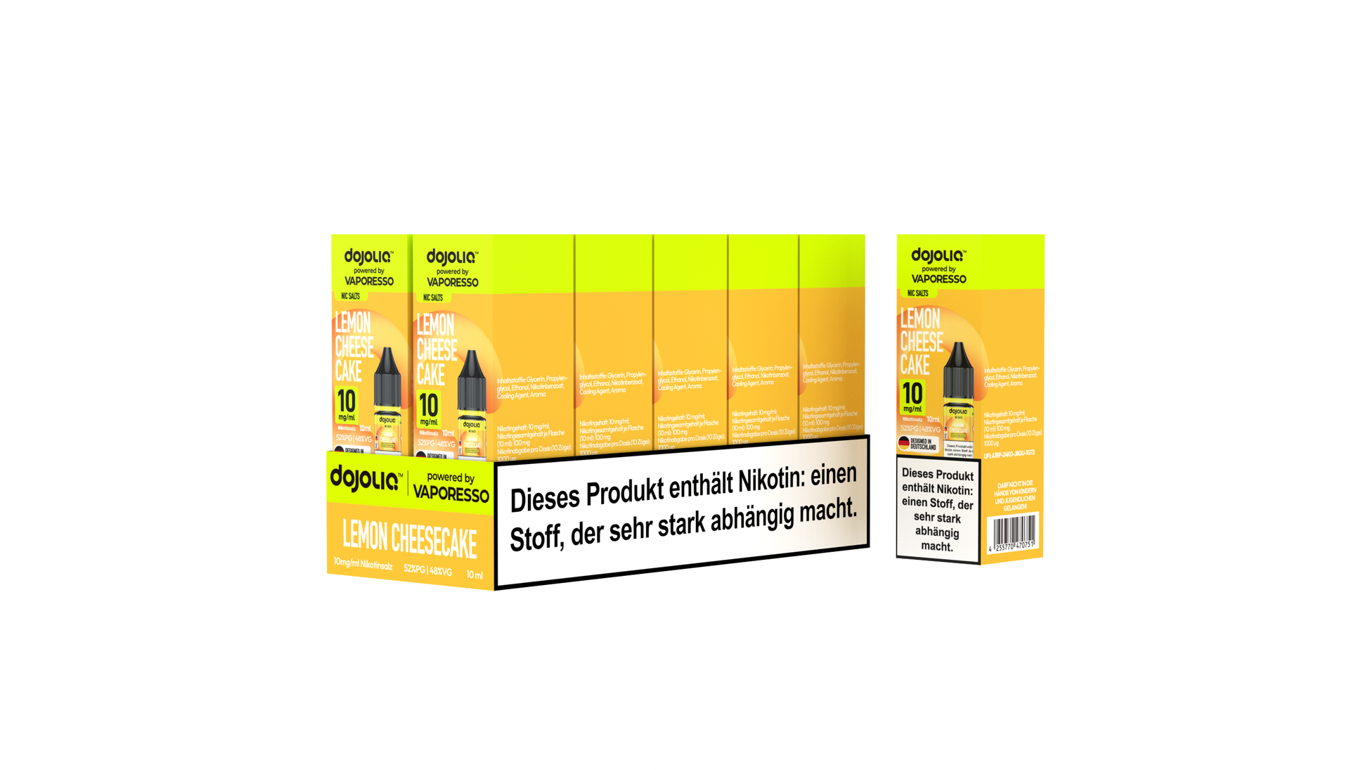 Dojoliq Lemon Cheesecake 10mg 10er Pack