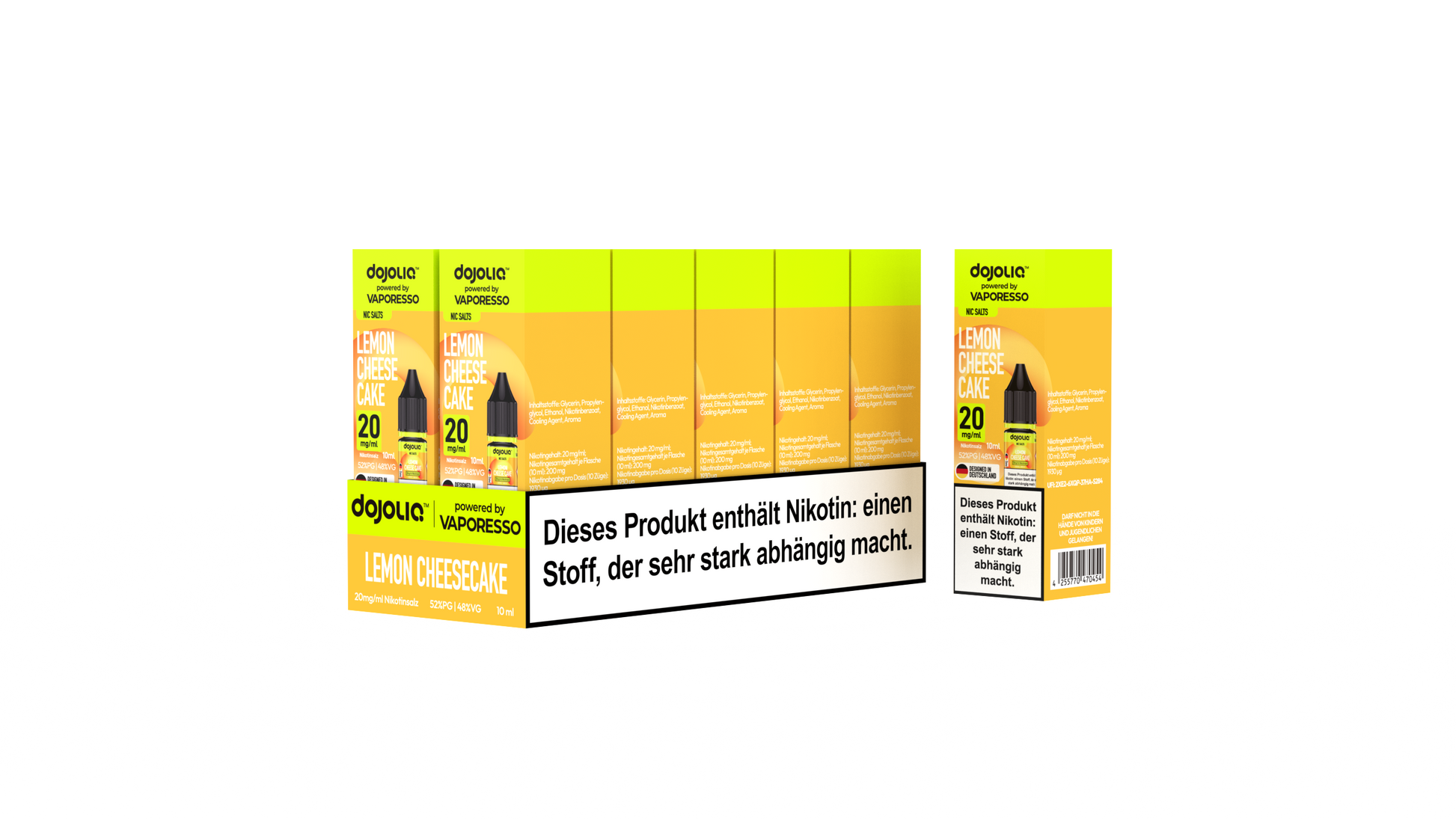 Dojoliq Lemon Cheesecake 20mg 10er Pack