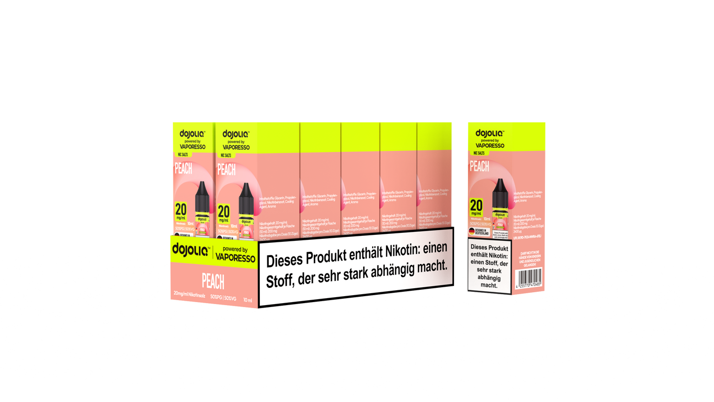 Dojoliq Peach 20mg 10er Pack