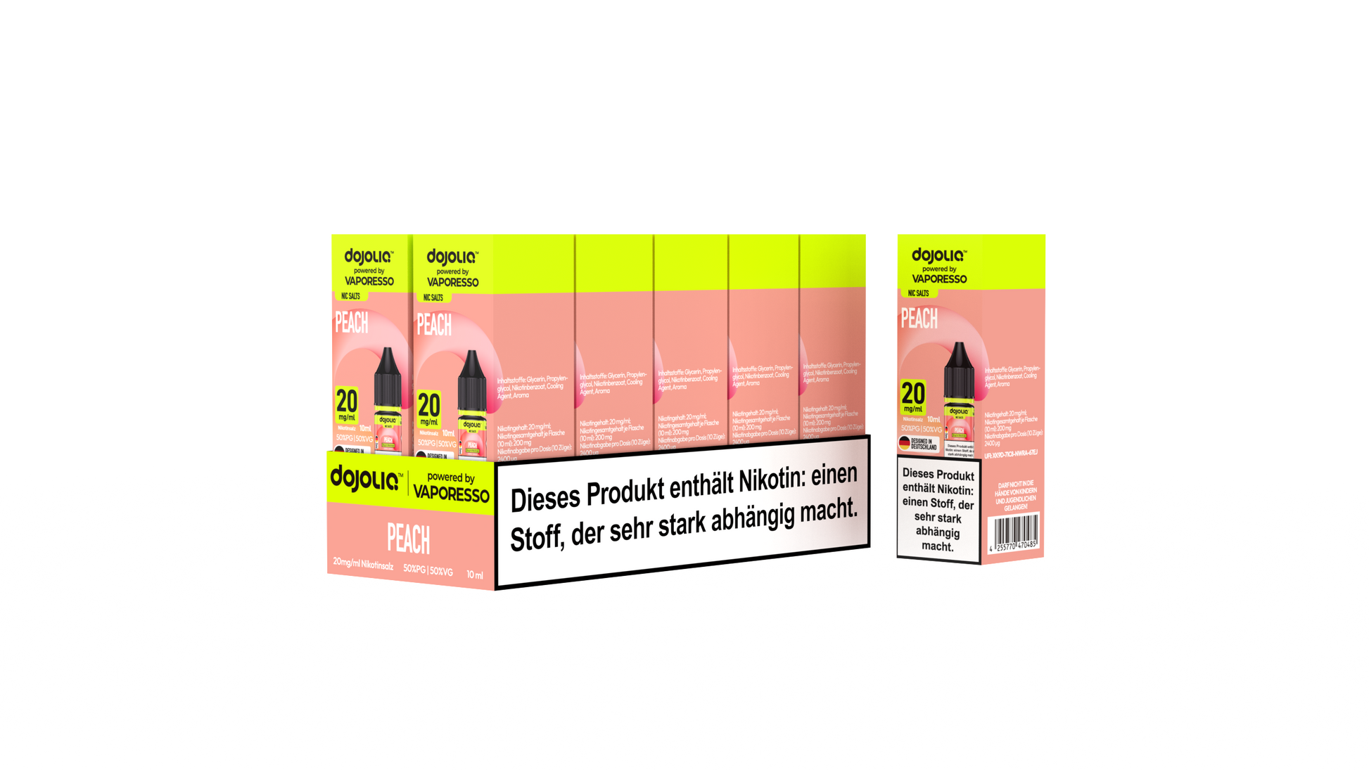Dojoliq Peach 20mg 10er Pack