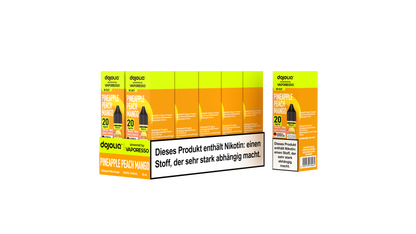 Dojoliq Pineapple Peach Mango 20mg 10er Pack