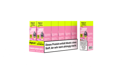 Dojoliq Strawberry Raspberry Cherry Ice 10mg 10er Pack