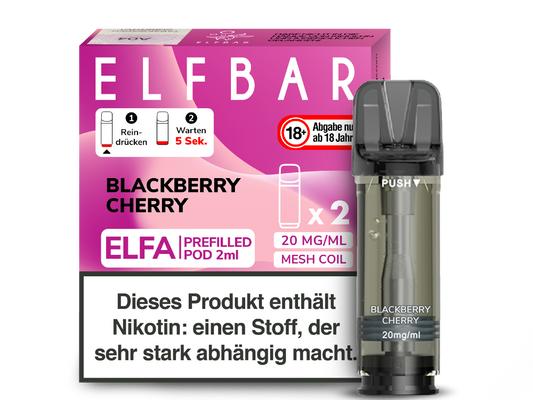Elfbar Elfa Pod Blackberry Cherry 20mg