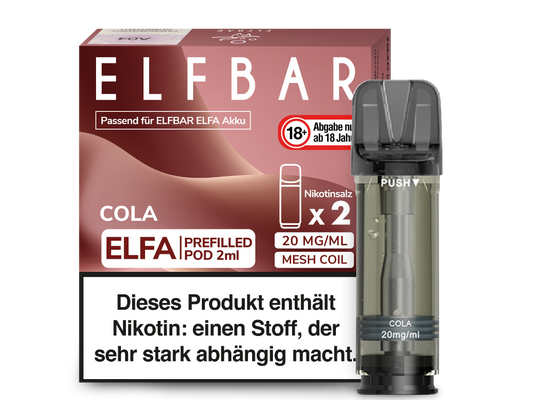 Elfbar Elfa Pod Cola 20mg