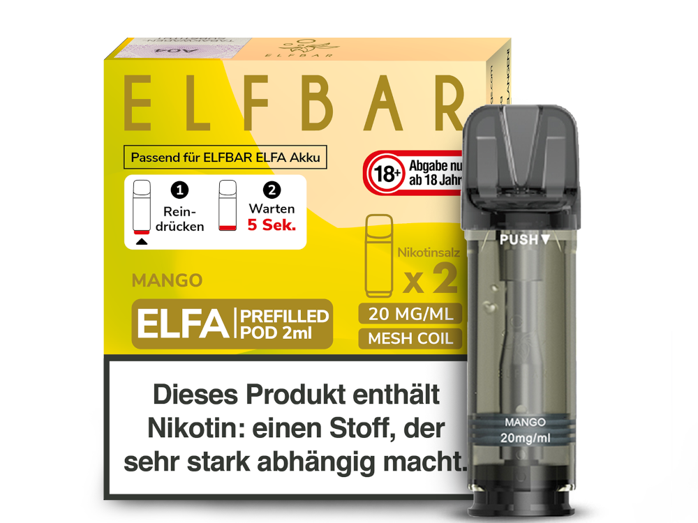 Elfbar Elfa Pod Mango 20mg