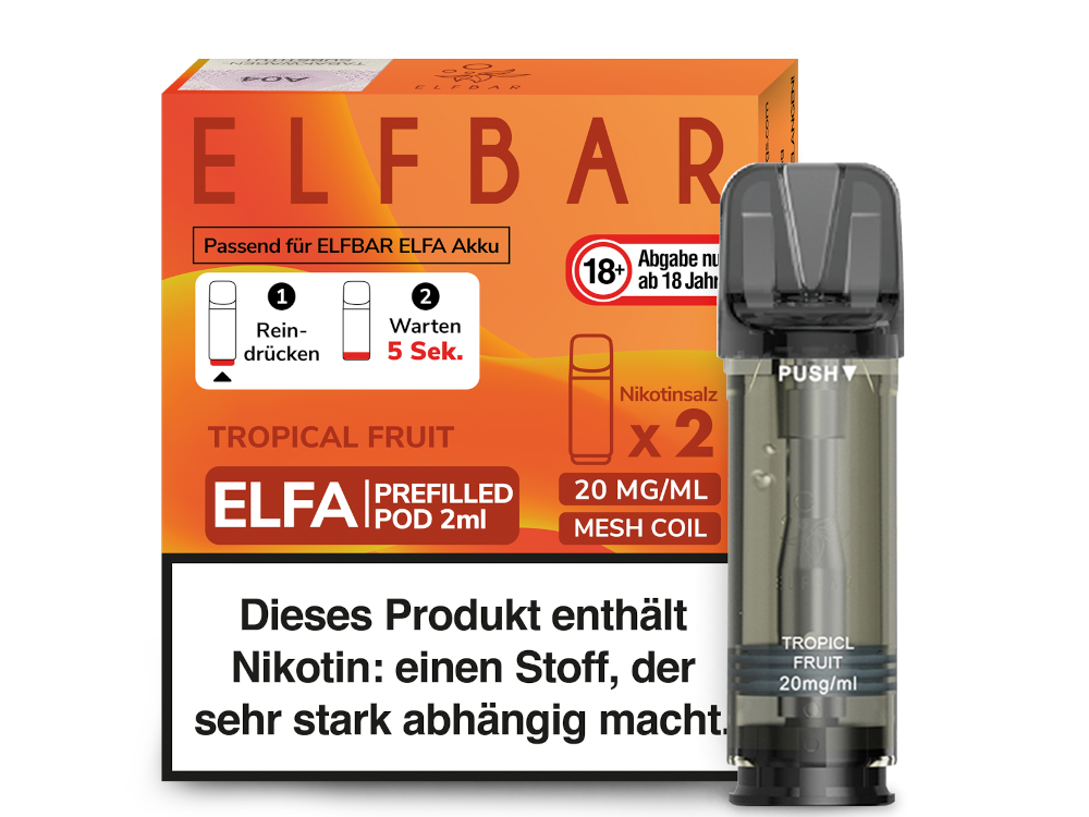 Elfbar Elfa Pod Tropical Fruit 20mg