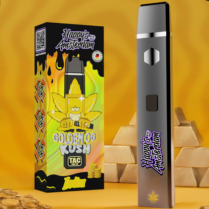 Happy's Amsterdam TAC Vape 10er Pack - Golden OG Kush