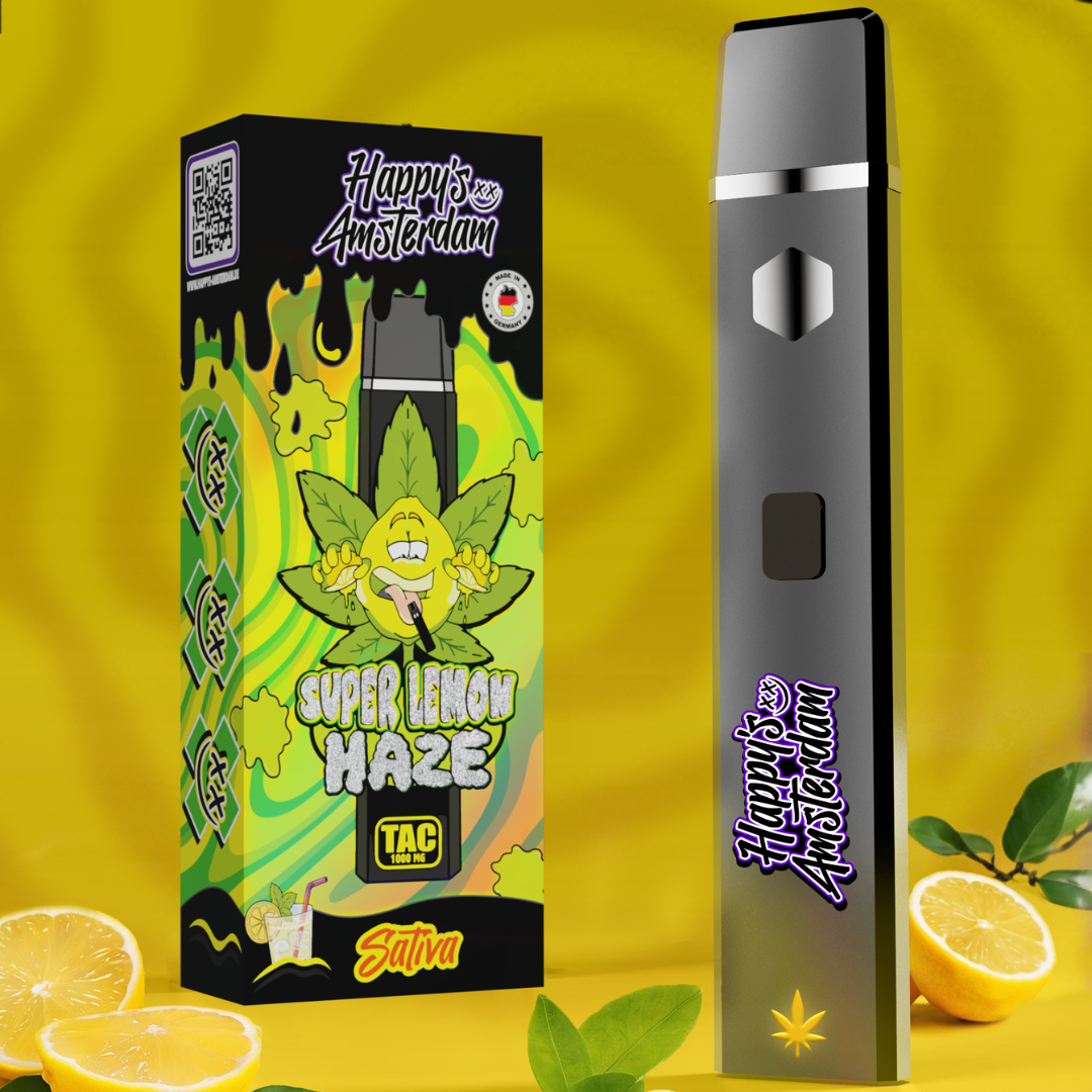 Happy's Amsterdam TAC Vape 10er Pack - Super Lemon Haze